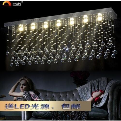 Free shipping FOR DHLModern LED crystal chandeliers Candle light lustres de cristal lamp for Kitchen home Art Decoration lights