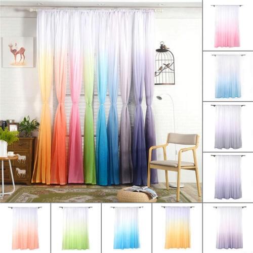 Hot Silk String Curtain Panels For Living Room Fly Screen & Room Divider Children Bedroom Decorations Voile Net Curtains