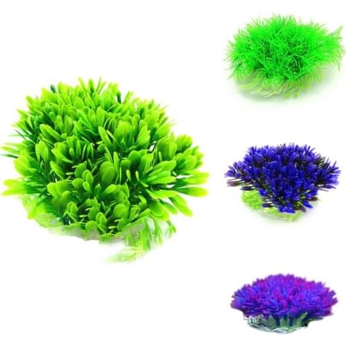 Artificial Water Grass Aquarium Plant Decoration Fish Tank Aquarium Plastic Underwater Ornament Home Decor Accessories