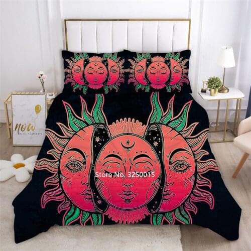 Dazzling Line Design Home 3D-printed Bedding Set with Colorful Duffle Covers and Pillowcases for 2-3 Pcs of Luxurious Room Decor