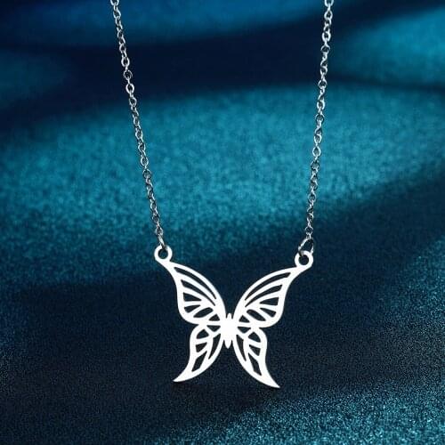 Chandle Butterfly Pendant - Megical Charm - Cute Necklace - Gifts For Girls - Gold Butterfly - Butterfly Love - Gift For Her