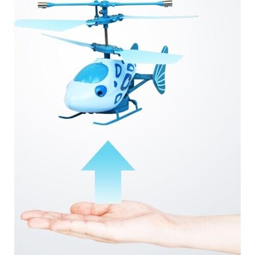 Mini RC helicopter drone with LED Light Gesture Sensing Model Electric Remote Control Cute Aircraft dron Toys for boys 10 years