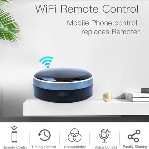 Tuya Smart Home WiFi+Bluetooth Module Radio Frequency RF433 Infrared Voice Remote Universal Remote Control support alexa google