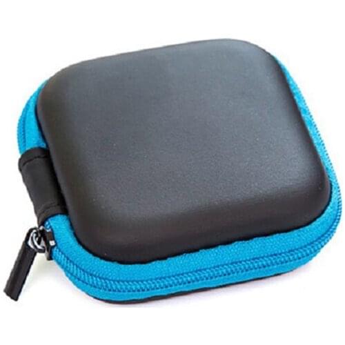 Portable Earphone Storage Box Mobile Phone Data Cable Charger Container Travel Storage Case Headphones Case Organizer