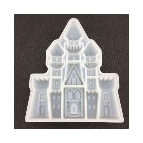 Romantic Castle Silicone Mold Epoxy Resin Making Craft Clay Resin Molds Jewelry Making Accessories