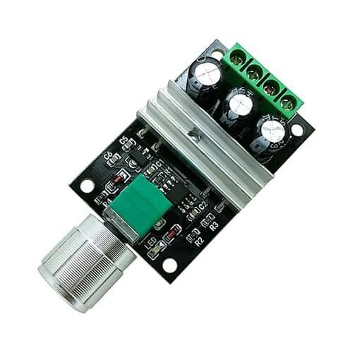 DC 6V 12V 24V 28VDC 3A 80W PWM Motor Speed Controller Regulator Adjustable Variable Speed Control With Potentiometer Switch