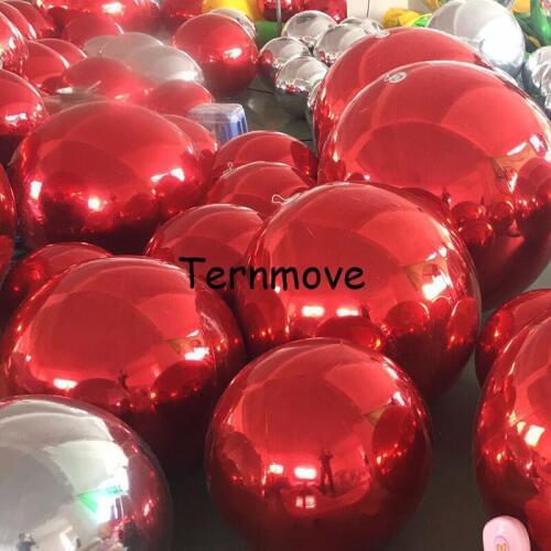 Reflective inflatable mirror balloon for hanging decoration Party Wedding Event Decoration Reflective Inflatable pvc Mirror Ball