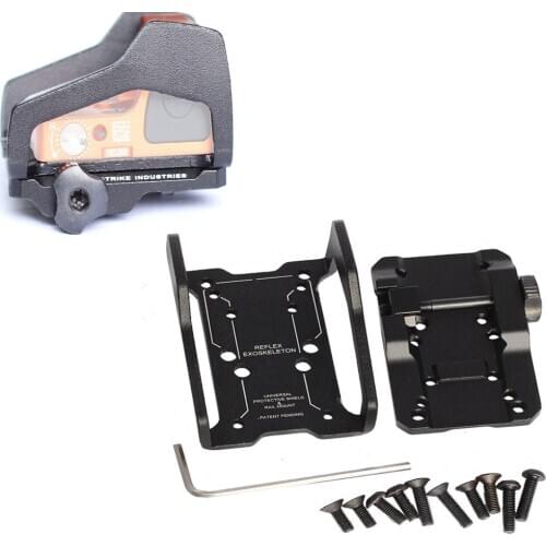 Universal red spot sight bracket aluminum alloy sight clip bracket gun accessories