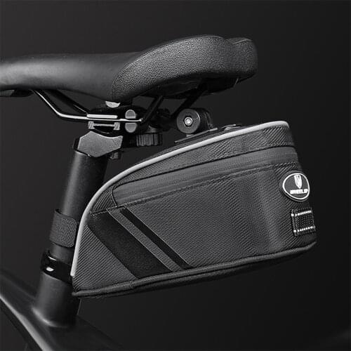 Waterproof Bicycle Saddle Rear Seat Storage Bag Refletive Large Capatity Mountain Road Bike Riding Cycle Saddle Bag Dropshipping