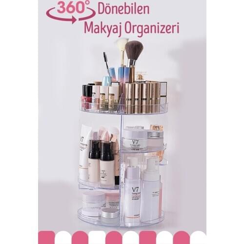360 degree Rotatable Makeup Organizeri