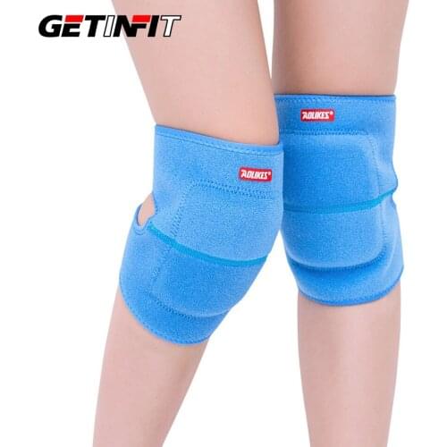 1 Pair Adult Dance Volleyball Tennis Knee Pads Safety Knee Support Sport Gym Kneepads Knee Protection