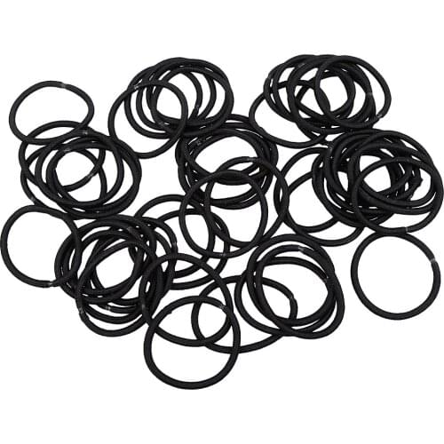 50pcs Hair Elastic Band Hair Ties Rubber Band Ponytail Ring Hair Accessories