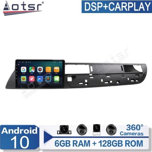 6+128G Android 10 For Citroen C5 2010-2012 Car GPS Navi Radio Stereo IPS Touch Screen Head Unit No 2 din