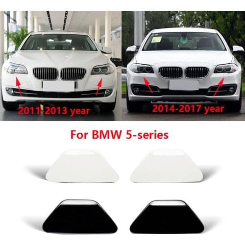 For BMW 5-series F10 F11 520i 523i 525i 528i 530i 535i 2011-2017 Front Bumper Head Light Lamp Washer Spray Nozzle Cover Cap Lid