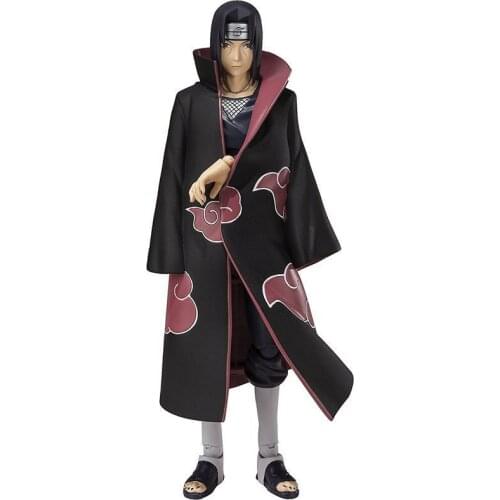 SHF Shippuden Sasuke Uzumaki Rasengan Action Figures Super Movable Joints Face Change Dolls Anime Figurines Model Toys Gifts