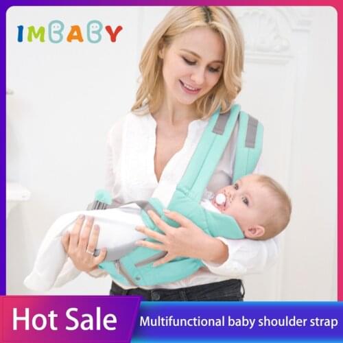 IMBABY Sling Kangaroo Infant Hipseat Multifunctional Ergonomic Baby Carrier Backpack Hipseat For Baby Travel 0-36 Months
