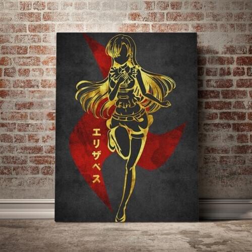 Elizabeth Seven Deadly Sin Poster Canvas Wall Art Decoration prints for living Kid Children room Home bedroom decor painting