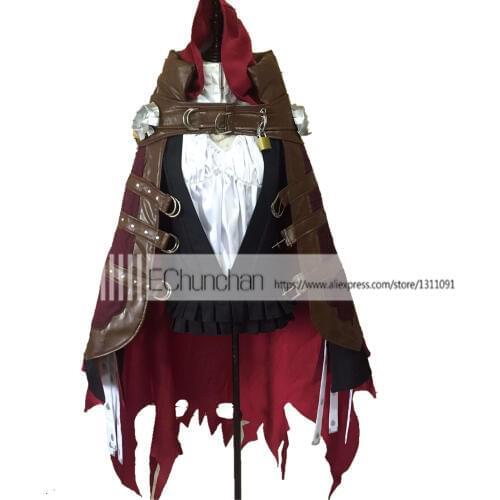 New Game SINoALICE Ccosplay costume akazukinn costume Little Red Riding Hood costume