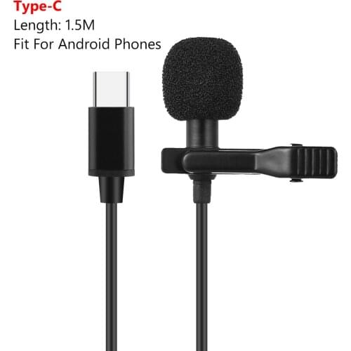 1.5m Portable 3.5mm Usb Mini Headset Microphone Lapel Lavalier Clip Microphone For Lecture Teaching Conference Guide Studio Mic
