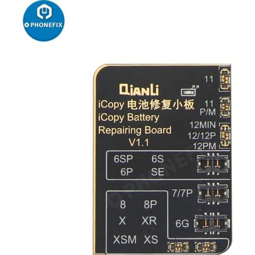 Qianli iCopy Plus 2.1 LCD Ture Tone /Virbrator EEPROM Programmer Battery Testing Board Heatset Plate For iPhone 7- 11 12Pro Max