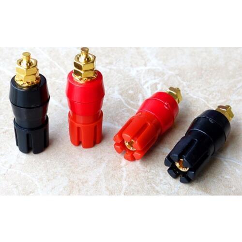 Special offer 4pcs high quality amplifier RCA terminals