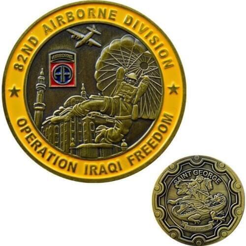 USA Archangel Law Enforcement Sanit George Pray And Free Uss Abraham Military Challenge Coin Collection Gift