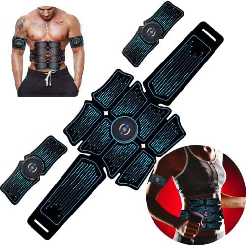 Gym Muscle Electro Stimulator Electrostimulator Abdominal EMS Electric Massager Training Apparatus Fitness Machine Building Body