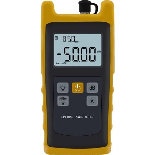 Fiber Optical Power Meter FC/SC/ST universal interface 6 standdard wavelengths 850/1300/1310/1490/1550/1625nm