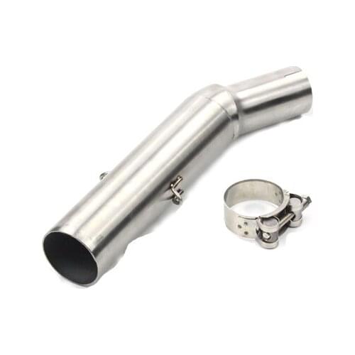 Slip On Motorcycle Exhaust Mid Connect Pipe Middle Link Tube Stainless Steel Exaust System For YAMAHA XG250 Tricker