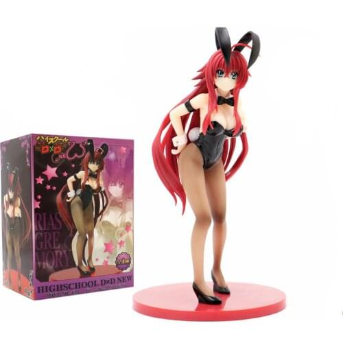 Japanese Anime High School D x D Rias Gremory Bunny Girl PVC Action Figure Model Collecible Toy Doll Gifts