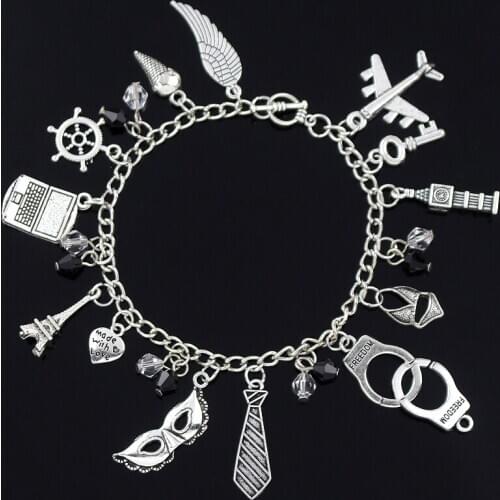 Charm Jewelry Mask Handcuff Pendants Bracelets 50 Fifty Shades of Grey Movie Bracelets Women Cosplay Accessories a bracelet