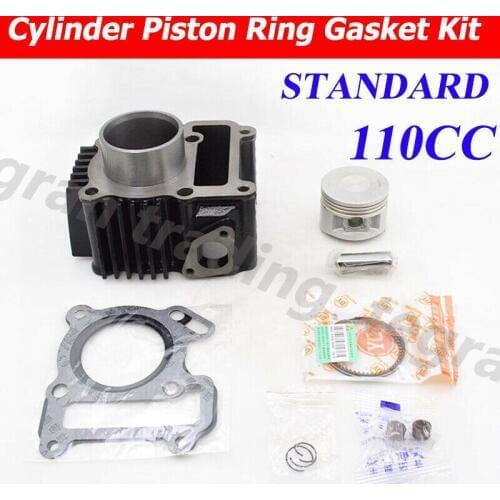 110cc Bore 49mm Cylinder Piston Ring Gasket Kit for YAMAHA T105 T105E T105SE STD
