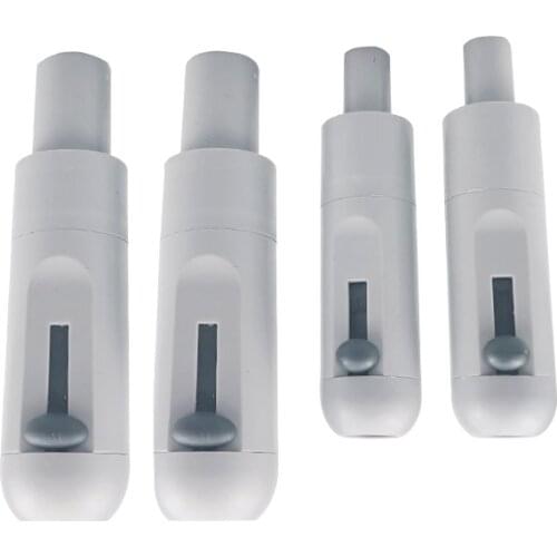 4 Pcs/2Kits Dental Universal HVE Level Valve Saliva Swivel Suction Handle Dental Supplies