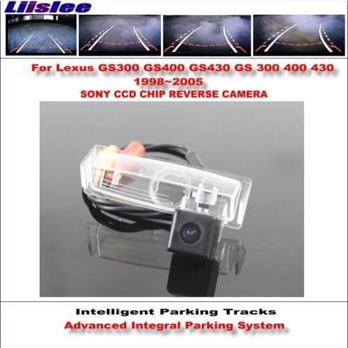 Car Reversing Rear Camera For Lexus GS300 GS400 GS430 1998~2005 Intelligentized Parking Back Up Camera Dynamic Trajectory