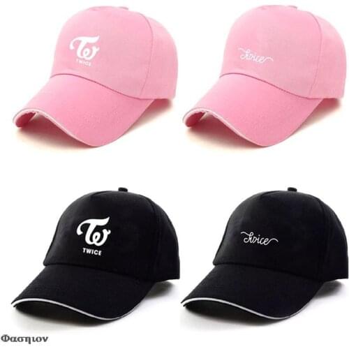 TWICE Twicetagram Album Likey Black Baseball Cap Hip-hop Cap Men Women Hats