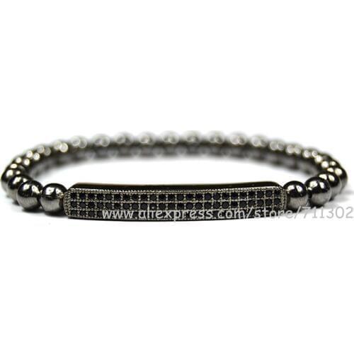 DIY Macrame Bracelet Pulseras Hombre Beaded Anil Arjandas Braided Bracelets Men Jewelry Zirconia Armband Pulseira Masculina