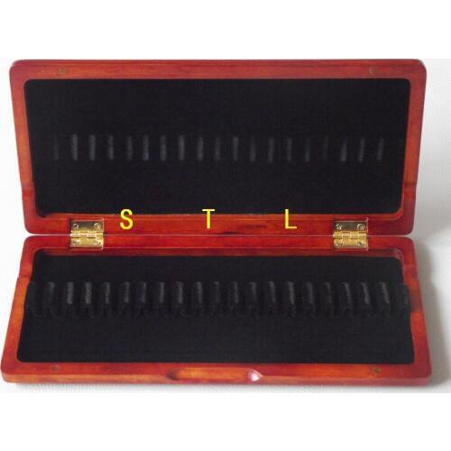 Wooden oboe reed case hold 20 pcs
