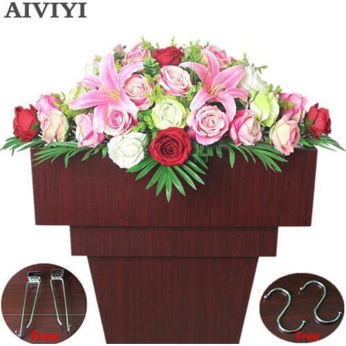 DIY artificial flower meeting room business hall wedding supplies home desktop decoration foreign trade gift ceremonial flowers
