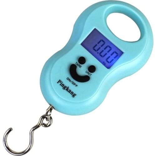 Electronic portable scales, gourd shape, 50kg, spring scale. Widely used: shopping, courier companies, baggage weighing