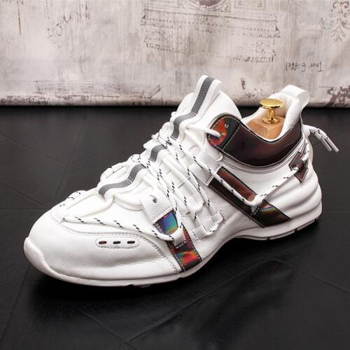 Stephoes Men Fashion Casual Dad Shoes Spring Autumn Luxury Designer Breathable Loafers Male Youth Trending Thick Bottom Sneakers