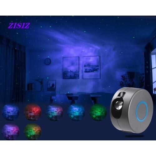 Remote Star Galaxy Laser Projector Starry Sky Stage Lighting Effect Bedrooms Kids Room Party Night Holiday Wedding Lights white