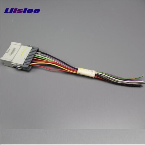 Liislee Plugs Into Factory Harness For Toyota Matrix 2003~2004 Radio Wire Adapter/Stereo Cable/Male DIN To ISO