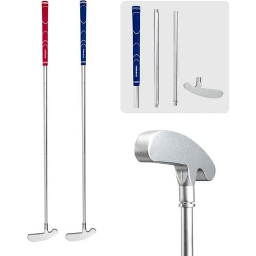 Golf Putters Adjustable Anti Slip Accessory Three-section Detachable Golf Putter for Outdoor