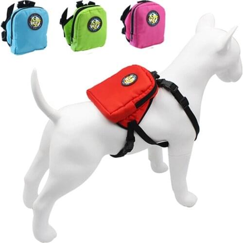Reliable Padded Lettering Pet Bag Vest Harness Fiber Sturdy Puppy Backpack Roulette Pet Leash Small Dog Things for Dogs Beagle