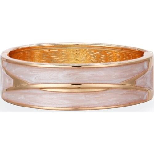 ORNAPEADIA Popular Fashion Bracelets for Women New Ladies Retro Drip Oil Simple Geometric Line Spring Wholesale Jewelry