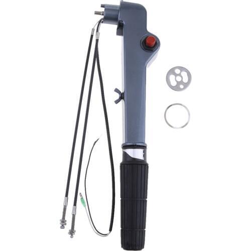 Outboard Tiller Arm Steering & Cable & Kill Switch for Yamaha 15HP 18HP