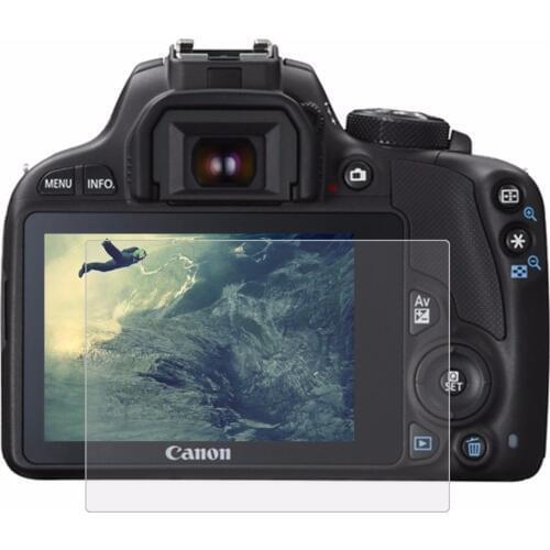 PULUZ Camera 2.5D Curved Edge 9H Surface Hardness Tempered Glass Screen Protector for Canon 100D / M3