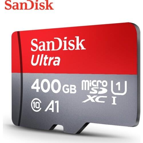 SanDisk Ultra Memory Card 64GB 128GB 256GB 400GB MicroSDXC 32GB 16GB MicroSDHC TF Card Class10 A1 UHS-I Micro SD Card For Phone