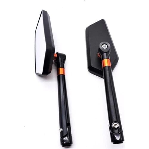 Universal Motorcycle Aluminium Rearview side Mirror For YAMAHA cygnus-z tmax 300 rs yzf-r6 tmax 530 fz6n zy125t i8 c8 etc