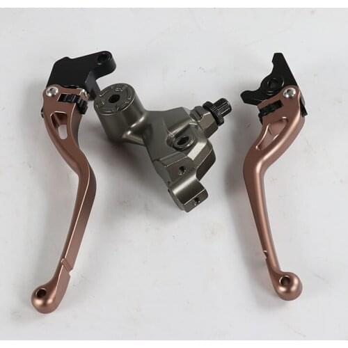 Motorcycle Left Handlebar Rocker Clutch Right Brake Disc Mirror Base Bracket for Kiden Kd150-u / G1 U1 Z2